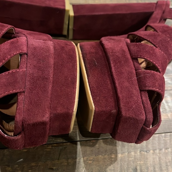 Jeffery Campbell EVA-B Suede Platform Sandals - Picture 10 of 16